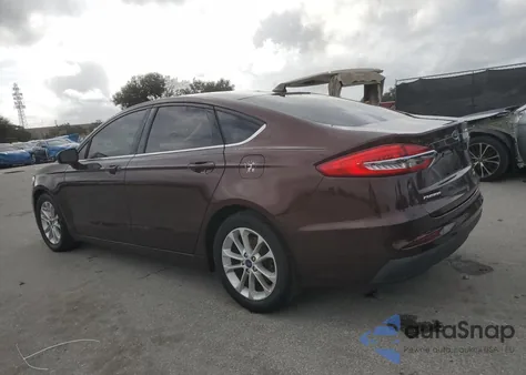 2019 Ford Fusion Se from USA, damaged, VIN 3FA6P0HDXKR127960